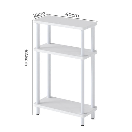 Levede Modern Side Table 3‑Tier Storage Bedside Table-2011971114158395394