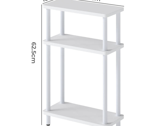 Levede Modern Side Table 3‑Tier Storage Bedside Table-2011971114158395394