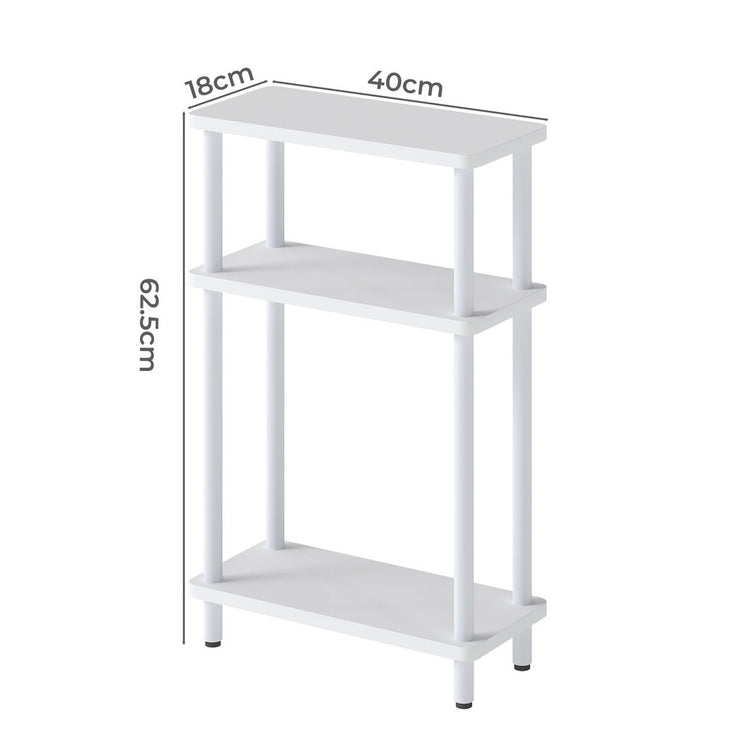 Levede Modern Side Table 3‑Tier Storage Bedside Table-2011971114158395394