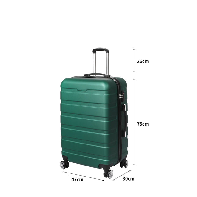 Slimbridge 28" Luggage Case Suitcase Green 28 inch-1975420480907251714