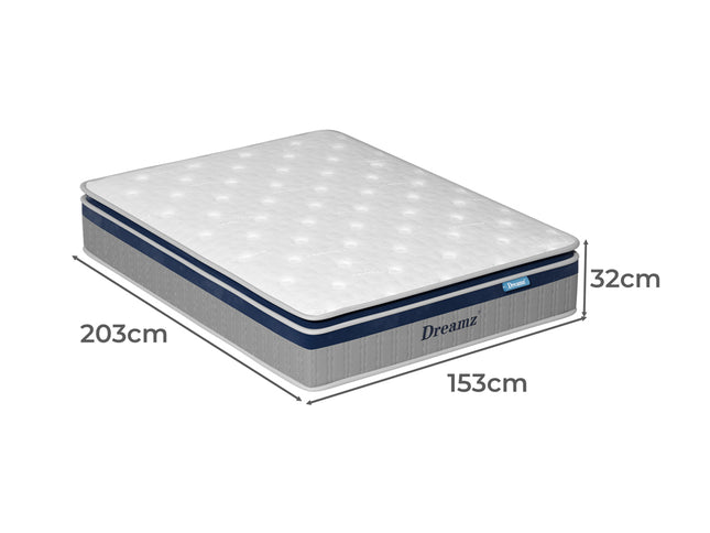 DreamZ Spring Mattress Pillow Top All Sizes  32CM-1973193428485410818