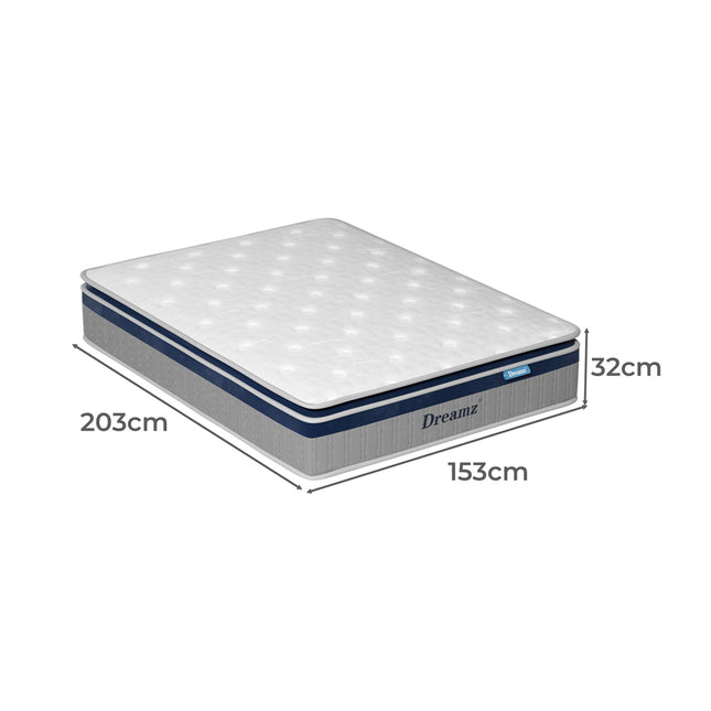 DreamZ Spring Mattress Pillow Top All Sizes  32CM-1973193428485410818