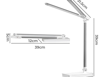 Emitto Double Head Desk Lamp LED Light Eye Caring USB-1910149778541514754