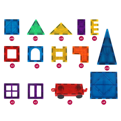 BoPeep Kids Magnetic Tiles Blocks Building-1910113151458873346