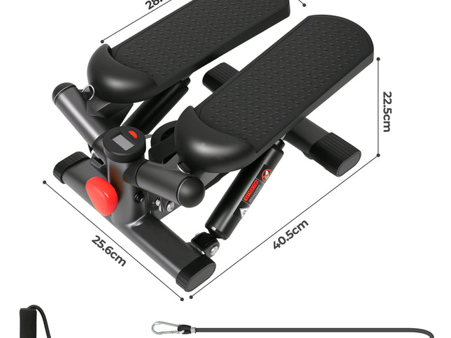 Centra Mini Stepper with Resistance Bands-1975420329618706434