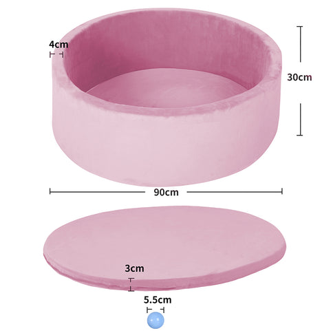 BoPeep Kids Balls Pit Baby Ocean Play Pink-1910113156789833730