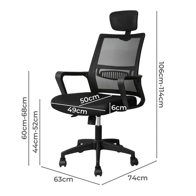 Levede Office Chair Mesh Gaming Executive-1975420441103306754