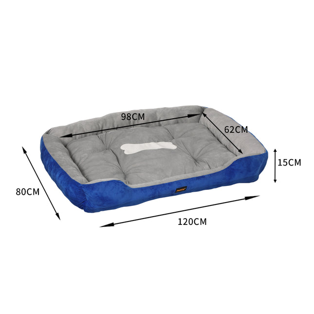 PaWz Pet Bed Dog Beds Bedding Mattress XXL Navy XX-Large-1975420442416123906