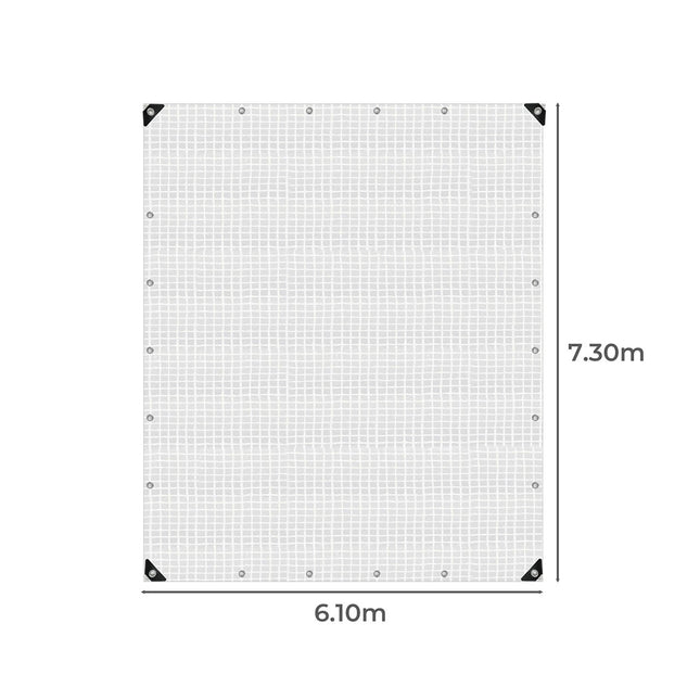 Manan Tarp Tarpaulin 200GSM Camping 6.1mx7.3m-1954802675463884802