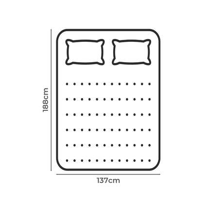 Dreamz Pillowtop Mattress Topper thickness 5cm-1973193430939078658
