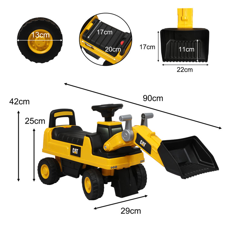 Kids ride On Bulldozer-1973193476317253634