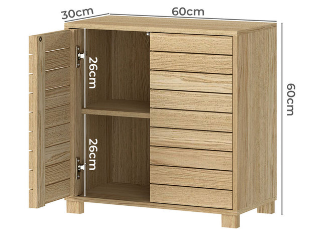 Levede Bathroom Storage Cabinet Floor Standing Cupboard-2029387288437460994