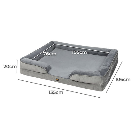 PaWz Memory Foam Pet Sofa Bed Cushion XXL XX-Large-1973193676557520898