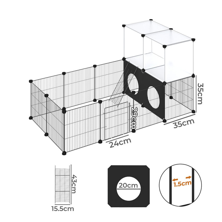 Pawz Guinea Pig Playpen Small Animal Cage DIY  Fence-2011971116020666370