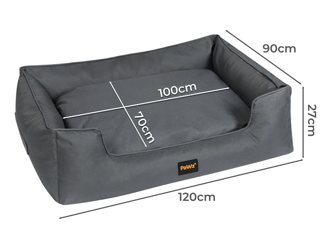 Pawz Waterproof Pet Dog Calming Bed-1973193494461812738