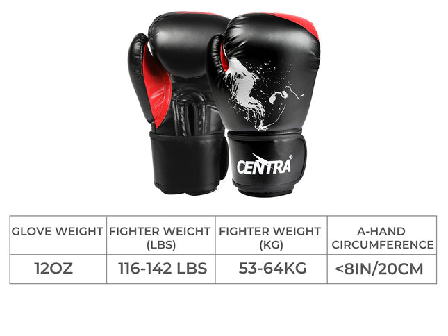 Centra Boxing Gloves Training Mitts Sparring Muay Thai 12OZ For Men And Women-1954802365366407170