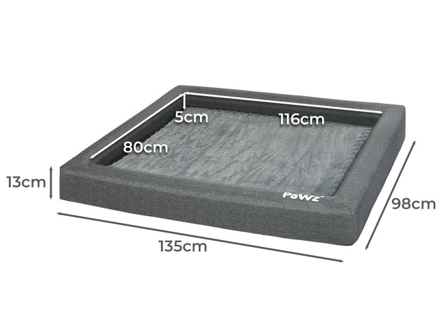 PaWz Memory Foam Pet Bed Calming Dog XXL XX-Large-1973193677803229186