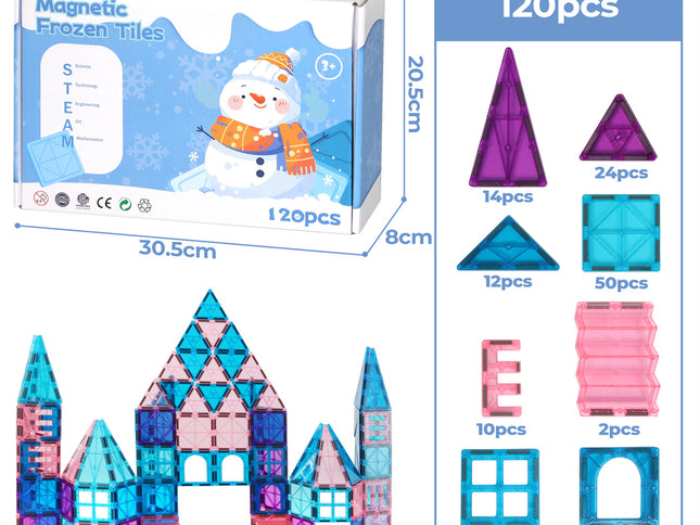 Bopeep Kids Magnetic Tiles Blocks-1954802417589686274