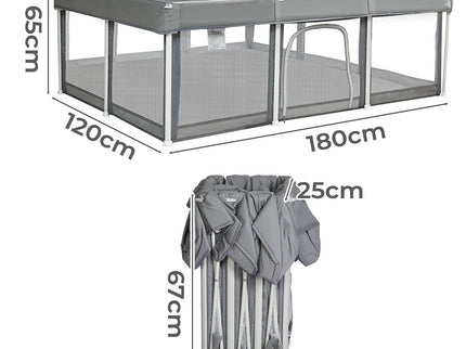 Bopeep Kids Playpen Foldable 120X180-1954802415580614658