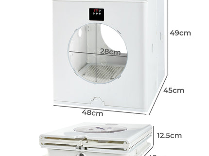 PaWz Automatic Pet Drying Box Cat Dog Safe Dryer-1910112218205261826