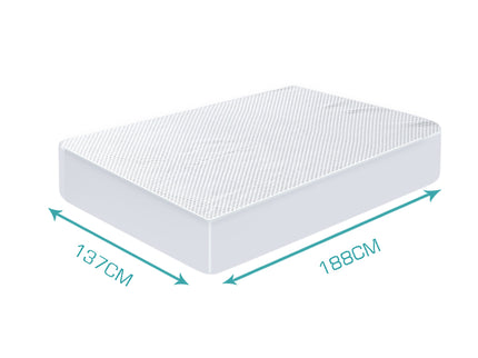 DreamZ Mattress Protector Topper Polyester Double-1910113036321034242