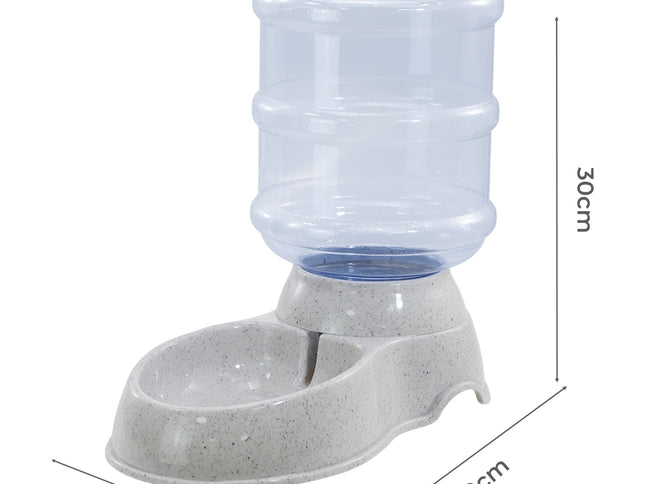 Pawz Automatic Pet Feeder Water Dispenser 3.5L Grey-2006733420771807234