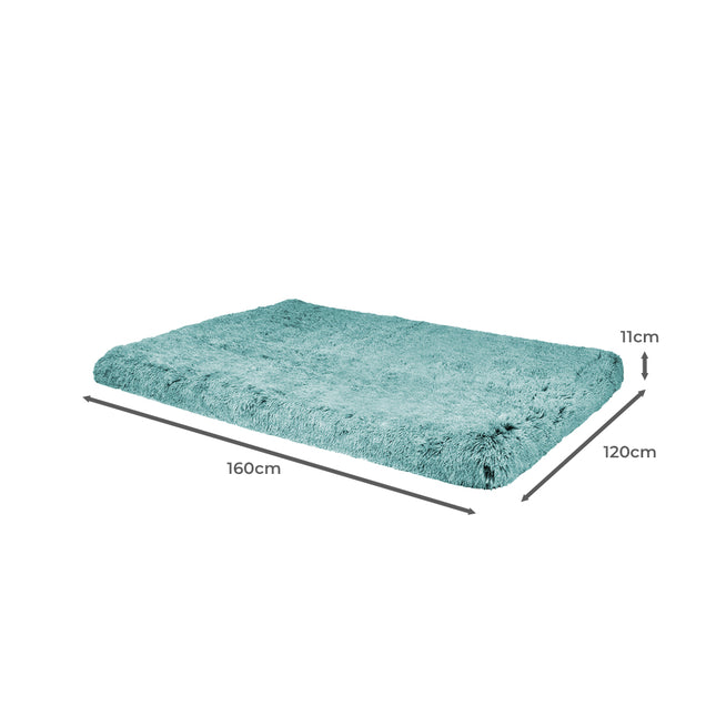 PaWz Dog Mat Pet Calming Bed Memory XXL Green XX-Large-1973193662615654402