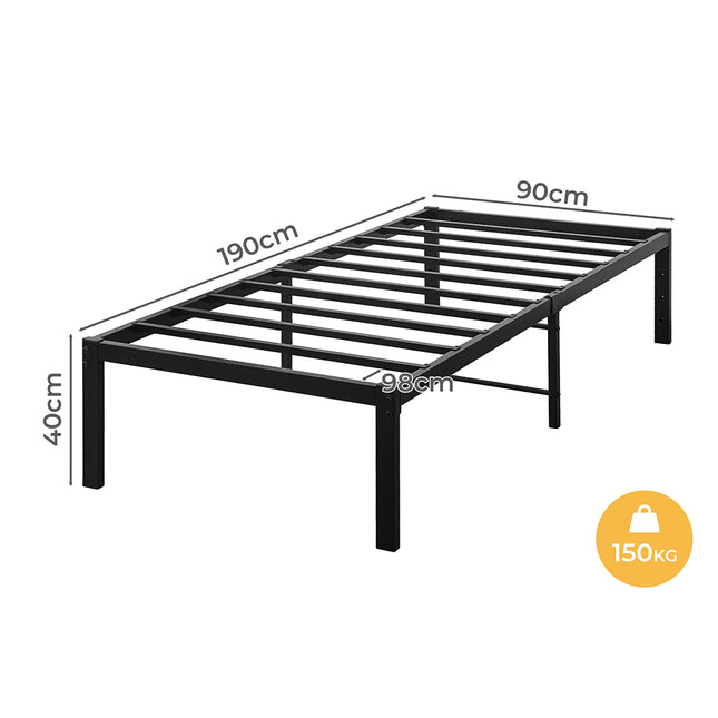 Levede Metal Bed Frame Heavy Duty Storage Space-1975420386078232578