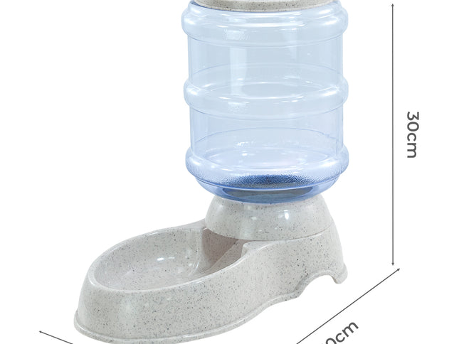 Pawz Automatic Pet Feeder Water Dispenser 3.5L Grey-2006733420562092034