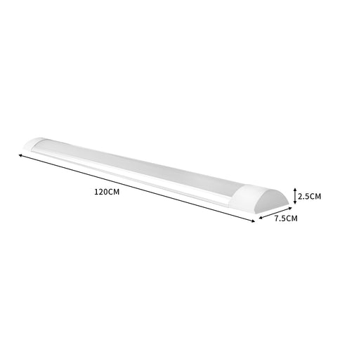 Emitto 10Pcs LED Slim Ceiling Batten 120 CM x10-1864184390628806658