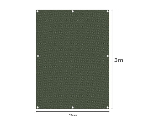 Polyester Canvas Tarp Tarpaulin Sun 2x3 Meter-2006732939404120066