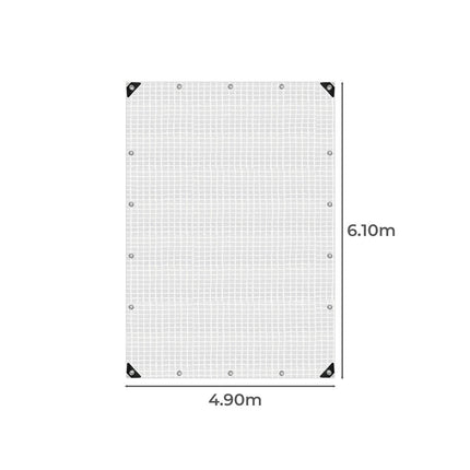 Manan Tarp Tarpaulin 200GSM Camping 4.9mx6.1m-1975420372555796482