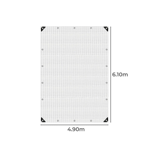 Manan Tarp Tarpaulin 200GSM Camping 4.9mx6.1m-1975420372555796482