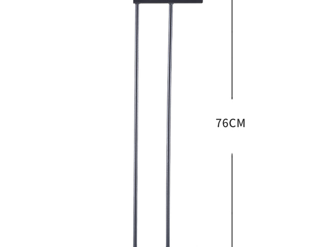 Levede Baby Safety Gate Adjustable Pet Black 10cm Extension-1942353291090464770