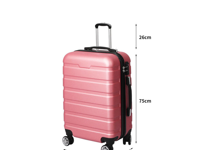 Slimbridge 28"Luggage Case Suitcase Rose Gold 28 inch-1864184367212007426
