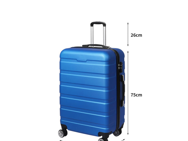 Slimbridge 28"Luggage Case Suitcase Blue 28 inch-1975420480382963714