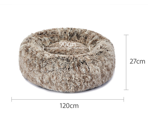 PaWz Pet Beds Dog Cat Soft Warm Kennel XXL Brown XX-Large-1973193633775620098