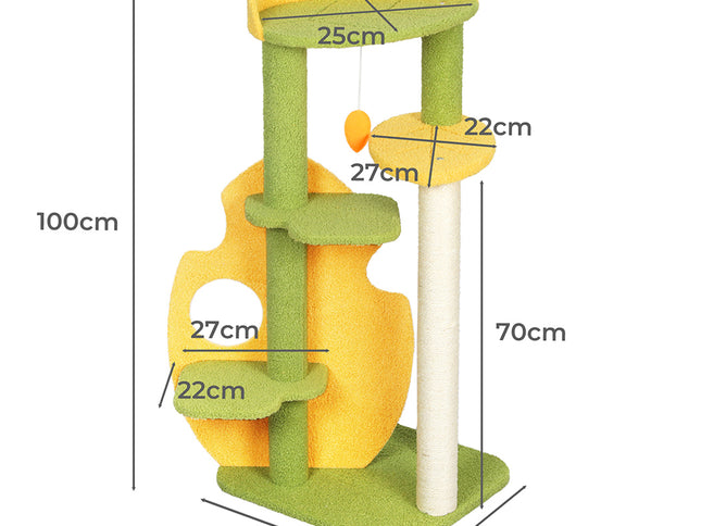 PaWz Cat Tree Kitten Furniture Condo-1975420397205721090