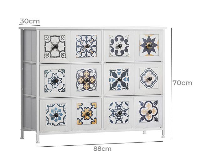 Levede 6 Chest of Drawers Storage Cabinet-1942353413799022594
