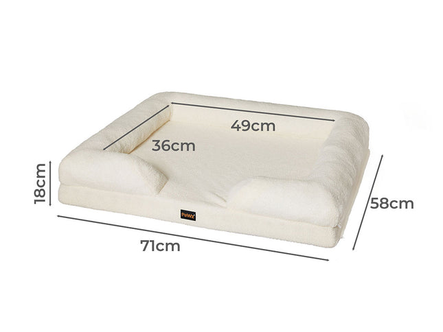 PaWz Memory Foam Pet Sofa Bed-1975420376326475778