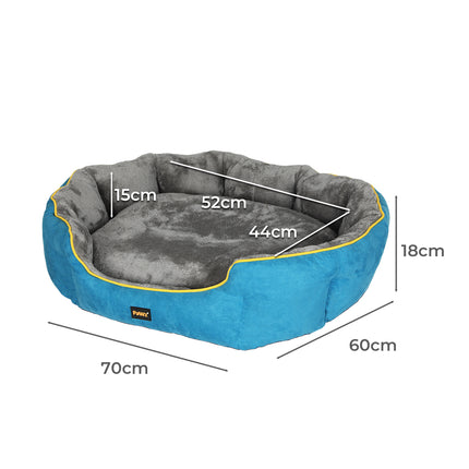 PaWz Electric Pet Heater Bed Heated M Blue Medium-1973193656324198402