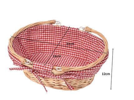 Picnic Basket Baskets Outdoor Deluxe-1864183150914179074