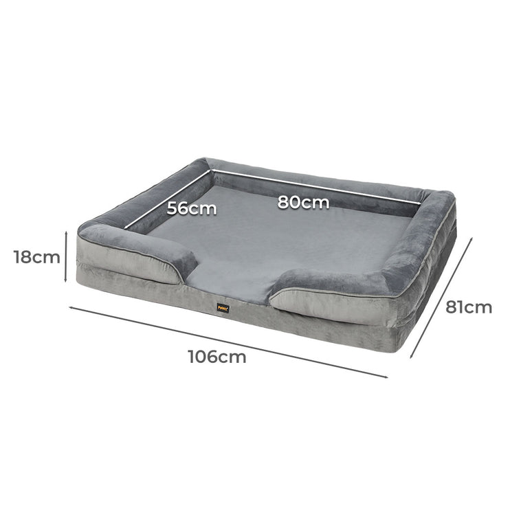 PaWz Memory Foam Pet Sofa Bed Cushion XL X-Large-1975420394273902594