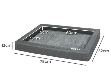PaWz Memory Foam Pet Bed Calming Dog M Medium-1864184545830637570