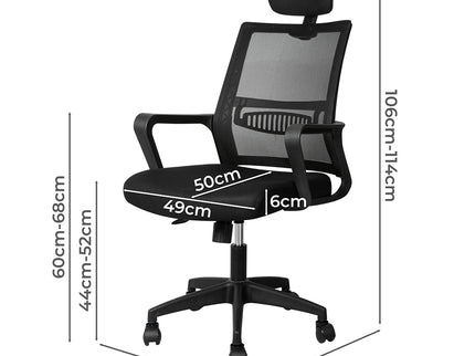 Levede Office Chair Mesh Gaming Executive-1864184463001522178