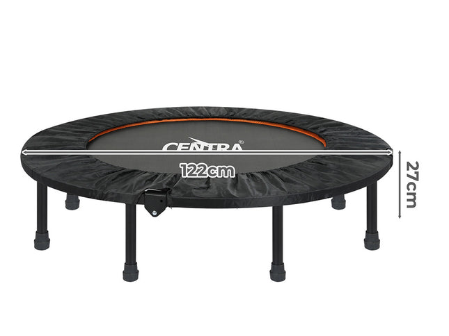 Centra 48 Inch Mini Trampoline Round Exercise Rebounder-2011971129761206274