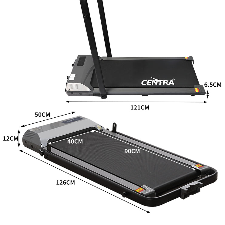 Centra Electric Treadmill Under Desk Grey-1975420408178020354