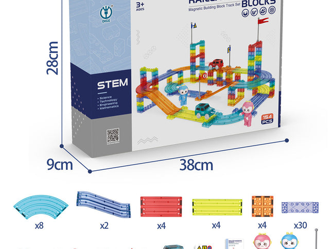 Kids Magnetic Tiles Blocks-1975420380164263938