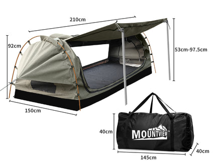 Mountview Double Swag Camping Swags-1864184685916196866