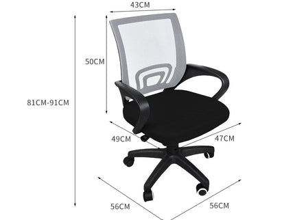 Levede Office Chair Gaming Computer Grey-1910113031904432130